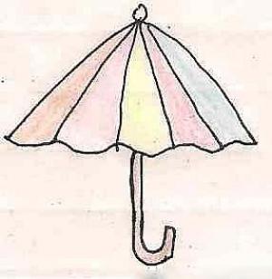 漂亮的雨伞