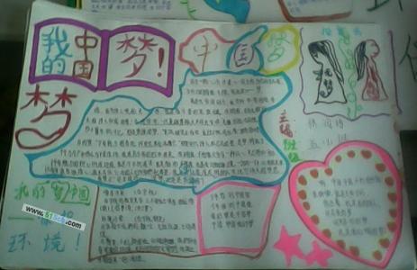 三年级我的中国梦手抄报图片大全