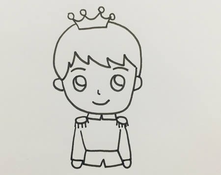 王子怎么画简单又帅气-王子简笔画
