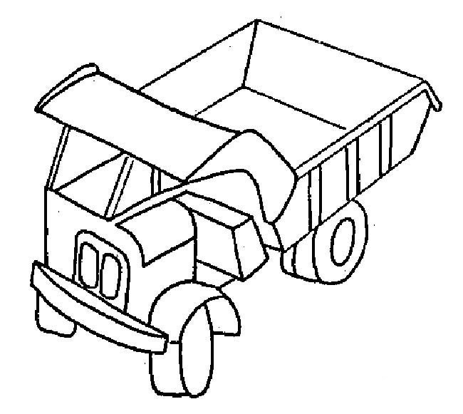 履带式拖拉机简笔画图片