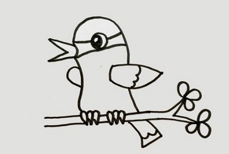 黄鹂鸟简笔画怎么画简单又漂亮