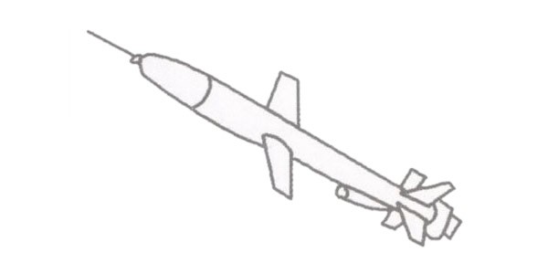 东风41洲际导弹简笔画图片