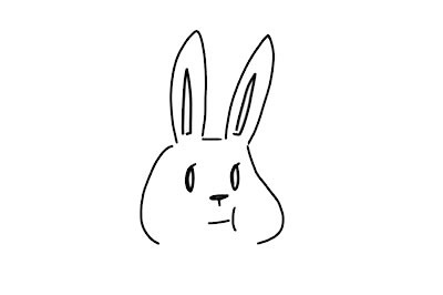 吃面的小兔子简笔画怎么画简单又好看