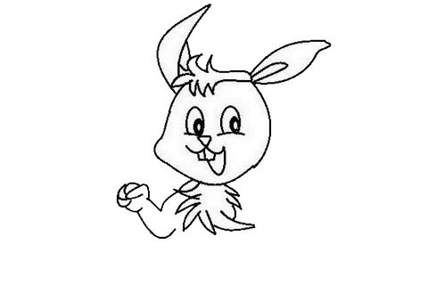 卡通兔子简笔画怎么画简单好画
