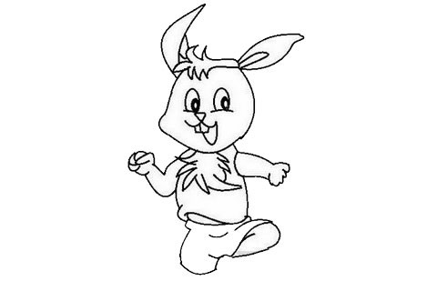卡通兔子简笔画怎么画简单好画