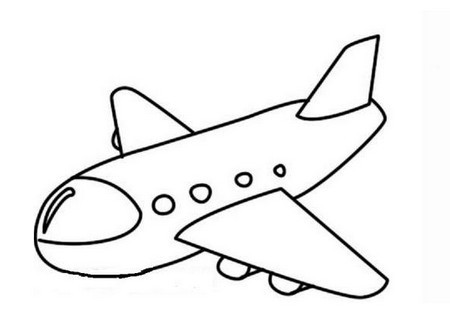 幼儿飞机简笔画怎么画简单又好看
