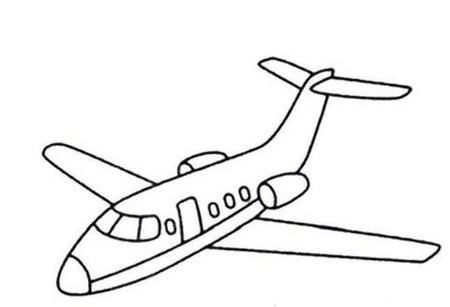 幼儿飞机简笔画怎么画简单又好看