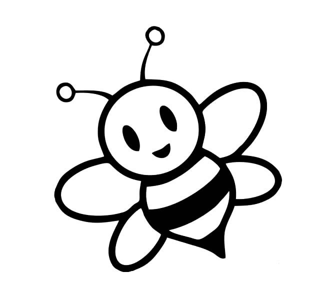 蜜蜂幼虫图片简笔画图片
