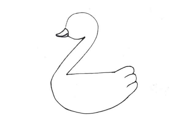数字2画鸭子小鸭图片