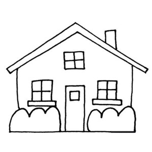 关于小房子的简易画法