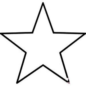 五角星星简笔画图片