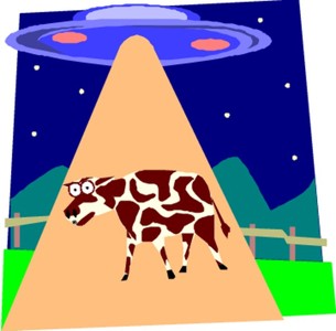 科幻画-外星来的老牛