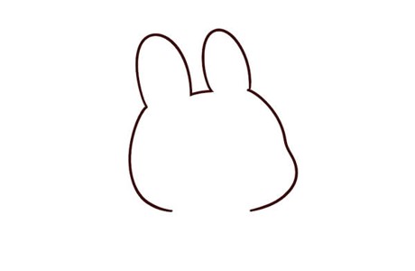 兔子怎么画简单漂亮可爱 抱着胡萝卜的小兔子简笔画步骤图解教程