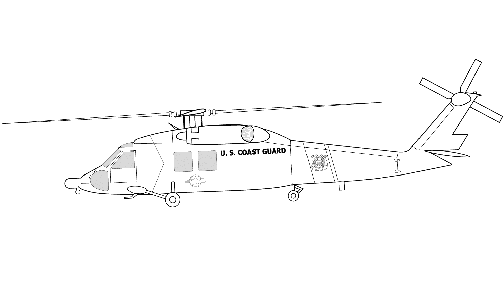 美国海岸警卫队直升机