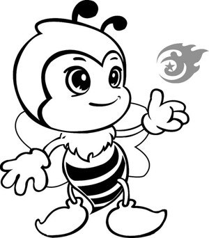 昆虫简笔画大全 蜜蜂简笔画