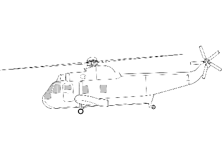 直升机的简单画法