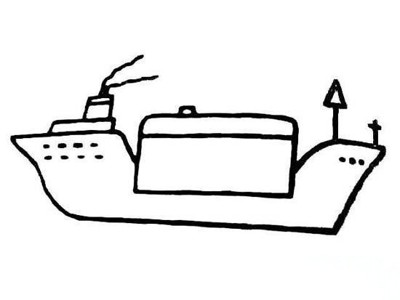 幼儿简笔画:轮船