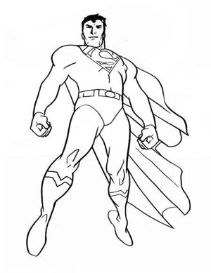 超级英雄怎么画简笔画图片