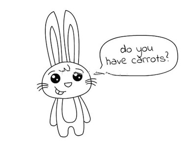 小兔子简笔画步骤图