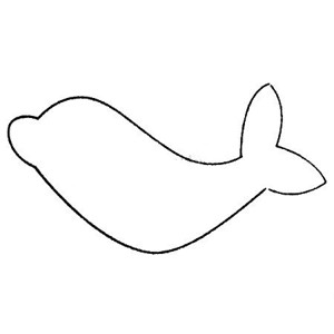 海豚简笔画大全及画法步骤