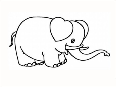 怎么画大象禁忌图片