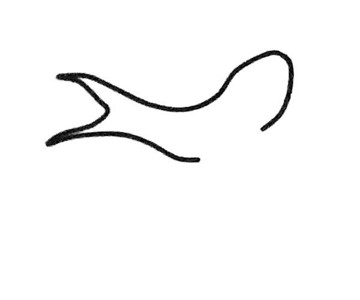 简单易学的燕子简笔画
