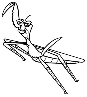 螳螂卵简笔画图片