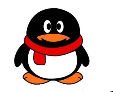 彩色qq企鹅简笔画图片