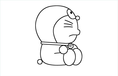 哆啦A梦机器猫简笔画图片