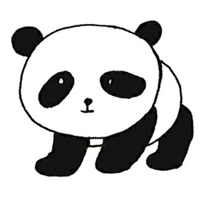 儿童大熊猫简笔画