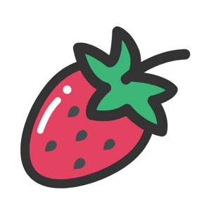 怎么画香甜的草莓