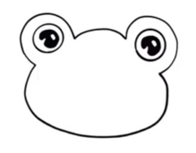 可爱彩色青蛙简笔画怎么画