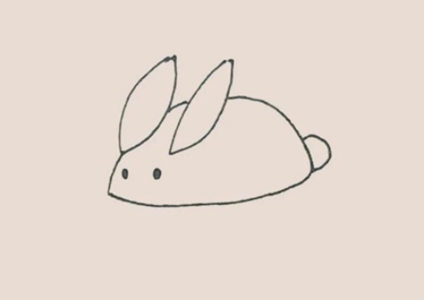 可爱又简单小兔子简笔画怎么画