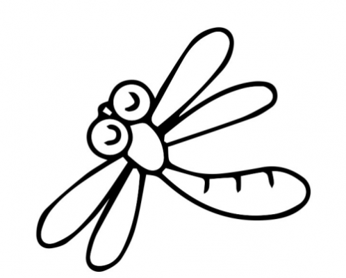 超简单的蜻蜓简笔画（蜻蜓简笔画怎么画）
